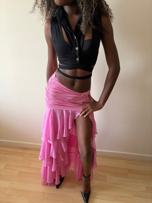 Coucoo Sani Skirt in Rhubard