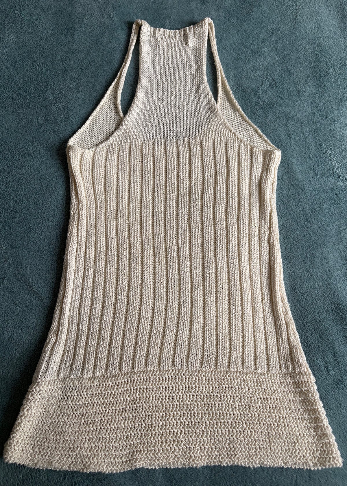Club Monaco White Knit Mini Dress